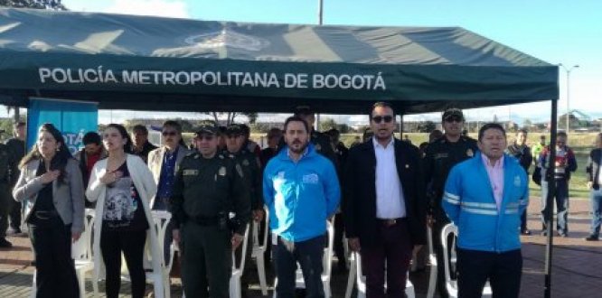 Equipamiento a Policía Metropolitana de Tunjuelito 