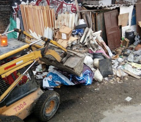 Aseo en el Sector de San Benito