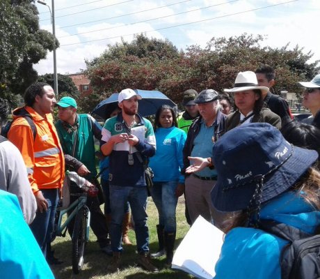 Recorrido de Miembros de la Comisión Ambiental Local